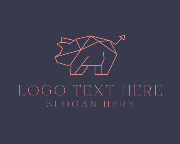 Boar logo example 4