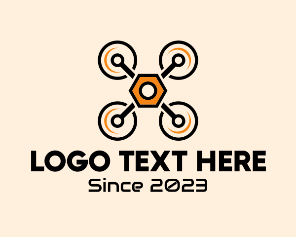 Drone Racing logo example 4