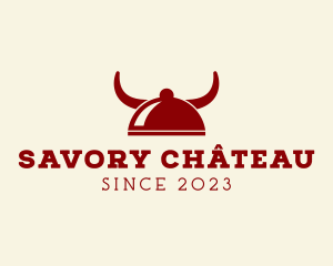 Cloche Horns Buffet logo design