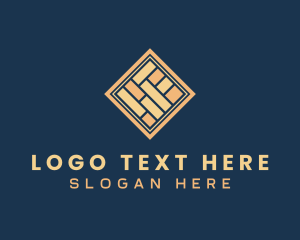 Tile Floor Pattern logo design