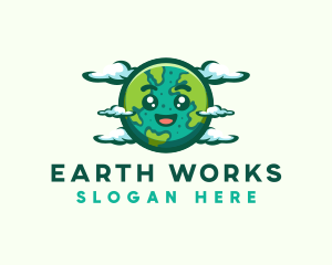 Eco Friendly Earth logo design