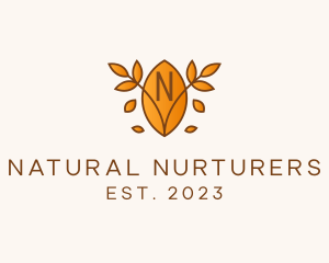 Nature Leaf Wellness logo design