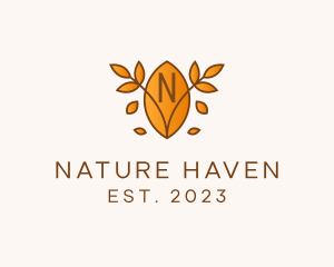 Nature Leaf Wellness logo design