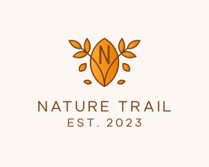 Nature Leaf Wellness logo design