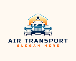 Truck Cargo Vehicle logo design