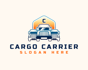 Truck Cargo Vehicle logo design