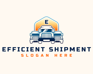 Truck Cargo Vehicle logo design