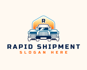 Truck Cargo Vehicle logo design