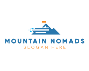 Windy Mountain Peak logo design