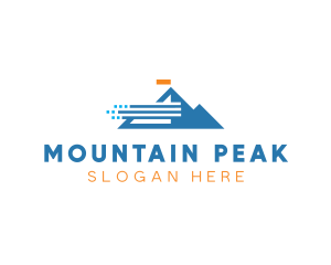 Windy Mountain Peak logo design