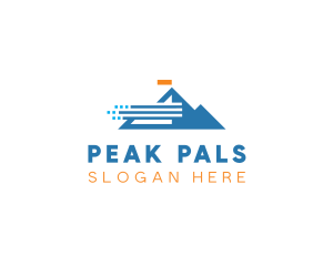 Windy Mountain Peak logo design