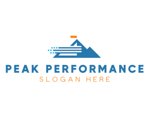 Windy Mountain Peak logo design