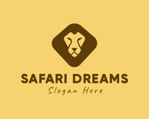 Wild Lion Safari logo design