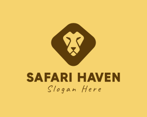 Wild Lion Safari logo design