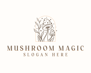 Herbal Mushroom Dispensary logo design