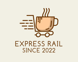 Express Coffee Delivery  logo design