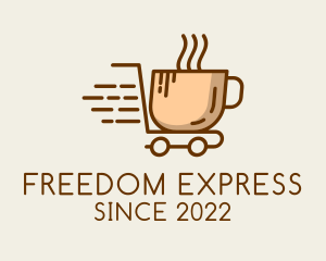 Express Coffee Delivery  logo design