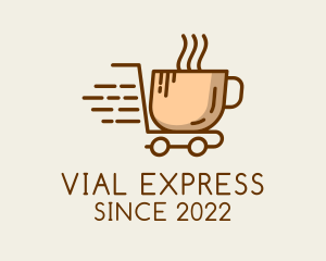 Express Coffee Delivery  logo design