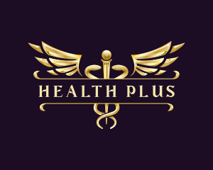 Medical Caduceus Health logo design