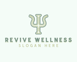 Wellness Psychology Therapist logo design