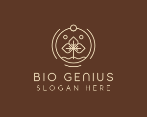 Eco Plant Seedling logo design