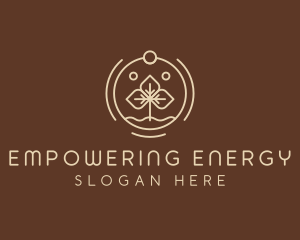 Eco Plant Seedling logo design