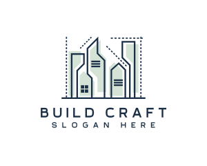 Building Construction Company logo design