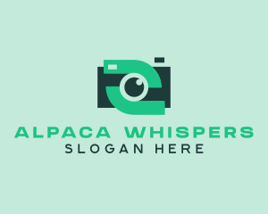 Green Video Camera logo design