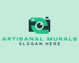 Green Video Camera logo design