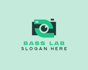 Green Video Camera logo design