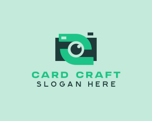 Green Video Camera logo design