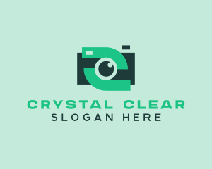 Green Video Camera logo design