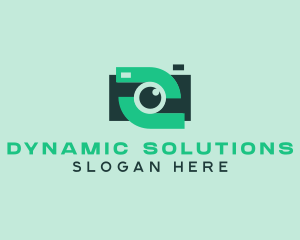 Green Video Camera logo design