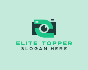 Green Video Camera logo design