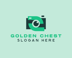 Green Video Camera logo design