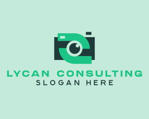 Green Video Camera logo design