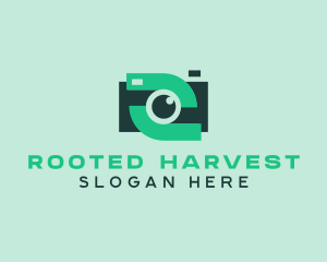 Green Video Camera logo design