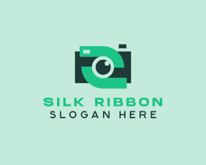 Green Video Camera logo design