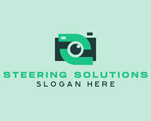 Green Video Camera logo design