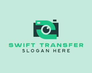 Green Video Camera logo design