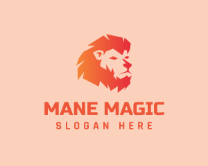 Gradient Lion Mane logo