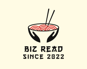 Japanese Ramen Bowl logo design