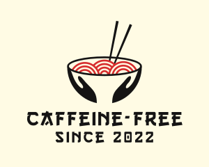 Japanese Ramen Bowl logo design