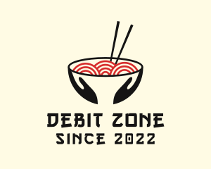 Japanese Ramen Bowl logo design