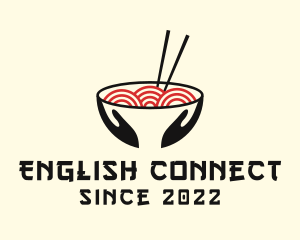 Japanese Ramen Bowl logo design