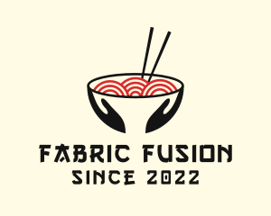 Japanese Ramen Bowl logo design