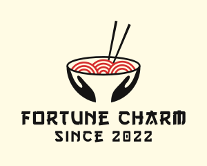 Japanese Ramen Bowl logo design