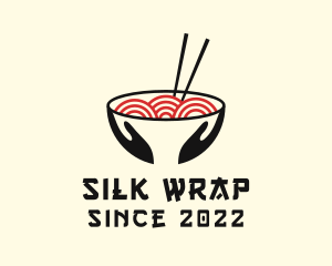 Japanese Ramen Bowl logo design