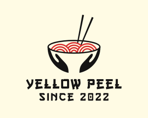 Japanese Ramen Bowl logo design