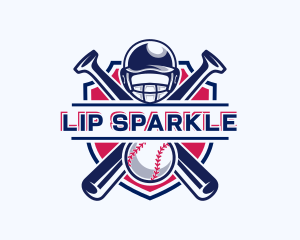 Baseball Team Bat Logo